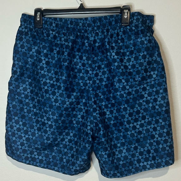 Old Navy Men’s Swim Trunks – Blue, Size Large - Picture 6 of 8